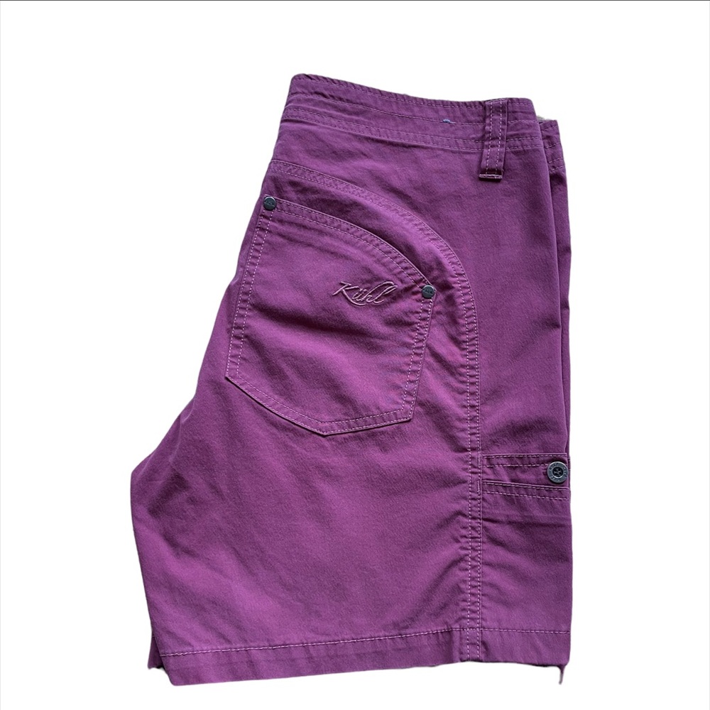 Kuhl purple outdoor cargo shorts
